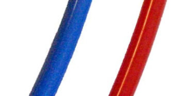 Pushfit 12mm Tube RED Hot Water Semi Rigid Pipe 100m roll