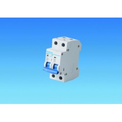 MCBs Gacia M60H C6 6amp Double Pole MCB mini circuit breaker for caravan and motorhome SC122D1