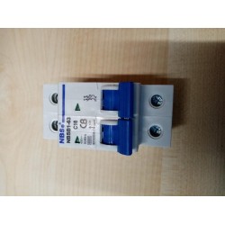 NBSe NBSB1-63 C16 16amp Double Pole MCB miniature circuit breaker for caravan and motorhome SC122G