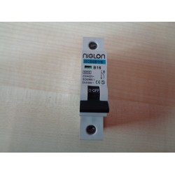MCBs NiGLON MCB6B116 B16 16amp Single Pole MCB Caravan Motorhome SC122U2