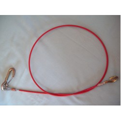ALKO Heavy Duty Breakaway Spring Clip Cable HOOK END 368605 Caravan Trailer sc141