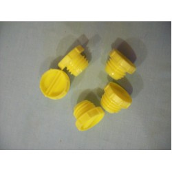 AL-KO ALKO 1552863 Secure Lock Receiver Yellow Screw in caps Caravan Trailer Horse Box Catering SC159C