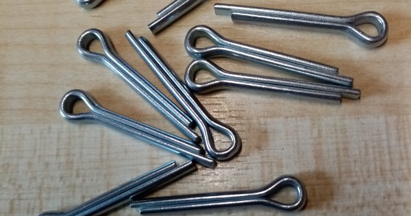 Split Pins Cotter Lock Retaining Pin Steel Zinc plated