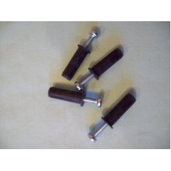 RAWLPLUG 4 x Ankernut Rubber Cavity fixings 25mm x 8mm Rear light fixing caravan SC840
