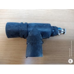 ALDE 1040236 Vertical Elbow T with valve Caravan Motorhome sc203o10
