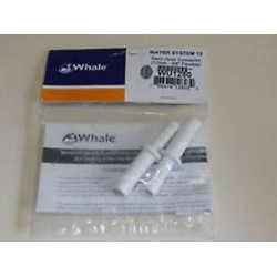 Whale Stem Hose Connector 12mm 3/8 Flexi pipe fittings 2 pk WU1280 Caravan Motorhome SC206R14