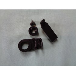 207999416 295214007 Dometic Fridge door lock Complete Black Caravan Motorhomesc21B1