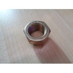 Nut Crimp I.D 20.4mm Across flats 32mm 17mm High Plated Pitch 1.5 Marked D SC295