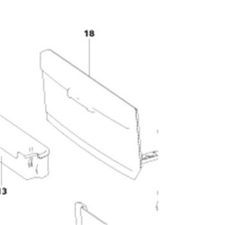 690852 Thetford Fridge replacement Freezer door Caravan Motorhome SC39Z18