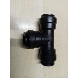 15mm THREE WAY EQUAL T TEE SEMI PUSH ON RIGID PIPE CONNECTOR Caravan Motorhome SC419