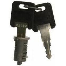 W D Short Barrel Lock Complete With 2 Keys For Thetford Service Door 2 / 4 / 5 & 6 Caravan Motorhome SC481o2