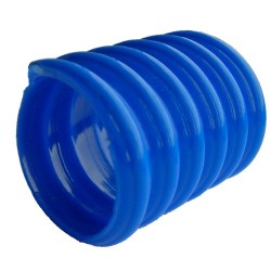 FAWO 40mm id 47mm od Blue Spiral reinforced PVC Filler Hose pipe food grade per mtr Caravan Motorhome SC494C