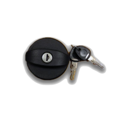 FAWO Water Filler Replacement Locking Cap with lock cylinder keys Black Caravan Motorhome Camper Conversion SC494E1