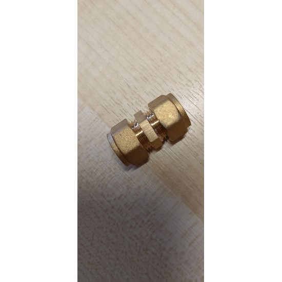 10mm Straight gas brass coupling Compression scCX-10-94A3