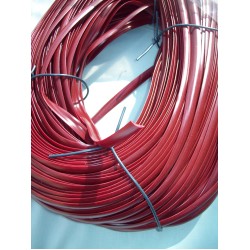 MAROON Herzim Screw Cover Strip infill 12mm wide Caravan Motorhome SC247C