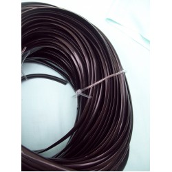 BLACK Herzim PVC Screw Cover Strip 13.5mm per Mtr infill Caravan Motorhome SC247L