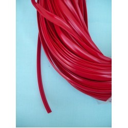 RED Herzim screw cover infill 12mm wide Curved sold per mtr Caravan Motorhome SC247T