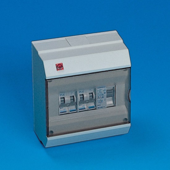 Powerpart PO104 Deluxe Consumer Unit with 5amp 10 amp MCB Caravan Motorhome SC233C