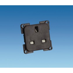C-Line 13 amp socket PO250 Dark Grey Caravan Motorhome SC120B9