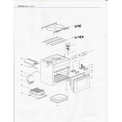 spares kit pan holder sspa 0958 fits Thetford Nelson Marine Cooker SOH 1500 SC475