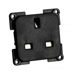 C-Line Black 13amp Socket Caravan Motorhome sc120B16