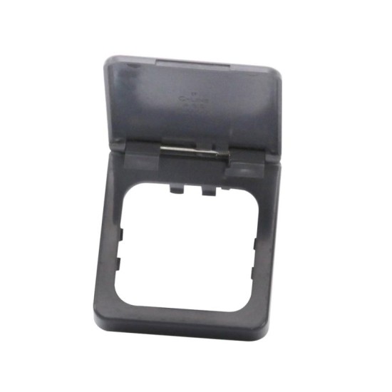 Black C-Line Electrical switch socket replacement Flap & Surround black Caravan Motorhome sc120B18