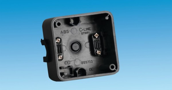 Square Reverse Channel Box C-Line Square Back Box PO298