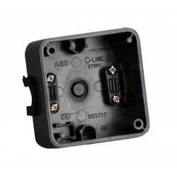 Black C-Line CS Range Square Back Box PO458 Caravan Motorhome sc120K