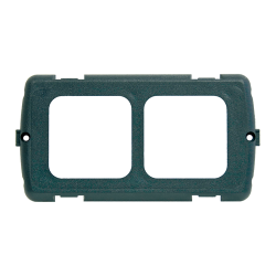 CBE Grey Double Support Frame for switch and sockets in Caravan Motorhome sc123-8