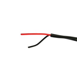 14/0.3 2 Core Twin Flat Auto Cable Black / Red / Black 2mm² 30mt roll Caravan trailer SC133H