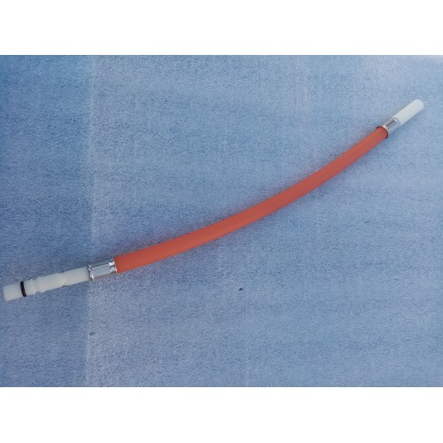 Reich 300mm Flexible Tap Connector Hoses - 1 Red & 1 Blue With Pushfit Fittings