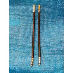 Caraflo SP200 Tap tails flexible 12mm push fit male brass 350 mm CARAVAN MOTORHOME SC169P1