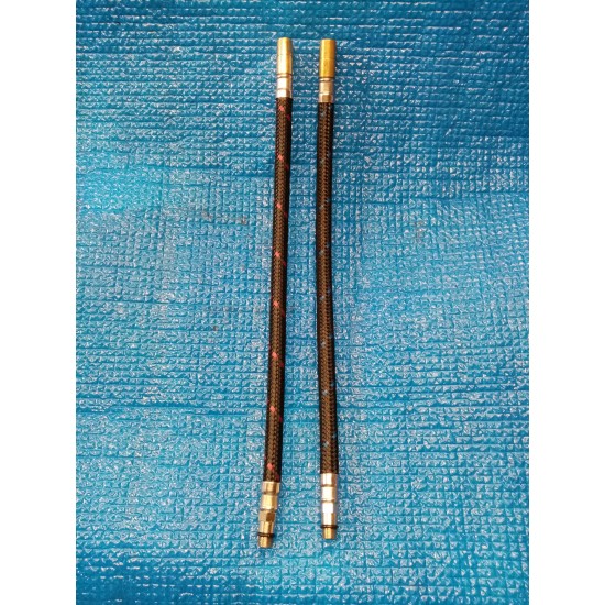 Caraflo SP200 Tap tails flexible 12mm push fit male brass 350 mm CARAVAN MOTORHOME SC169P1