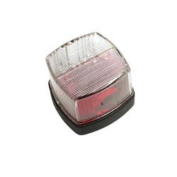 Hella End outline Rear Marker light 58 x 58mm c/w bulb Trailer Caravan sc199F 