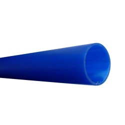 28mm Rigid Pipe 1x5m BLUE Caravan Motorhome sc428