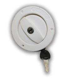 FAWO Tank Filler Complete 40mm White Caravan Motorhome Conversion SC494