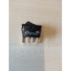 Arcolectric Rocker Switch black 6 tag Non Illuminated DPDT sc757