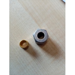 GOK Regulator 10mm Nut & Brass Olive sc95M10