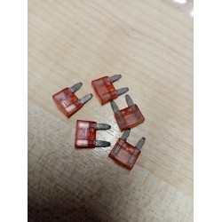 Mini blade fuse 4amp x 5 PINK AUTO MOTORHOME scFB027