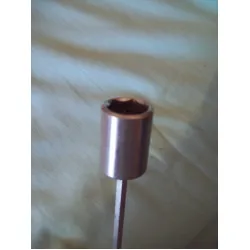 Long Corner steady winder Extension Socket Drill adapter 19 mm x 505mm long Caravan SC159V