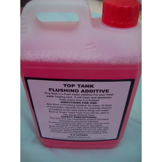 Pink Toilet Top Tank concentrated Flushing  Liquid 2.5 Ltr container Caravan Motorhome SC354pink