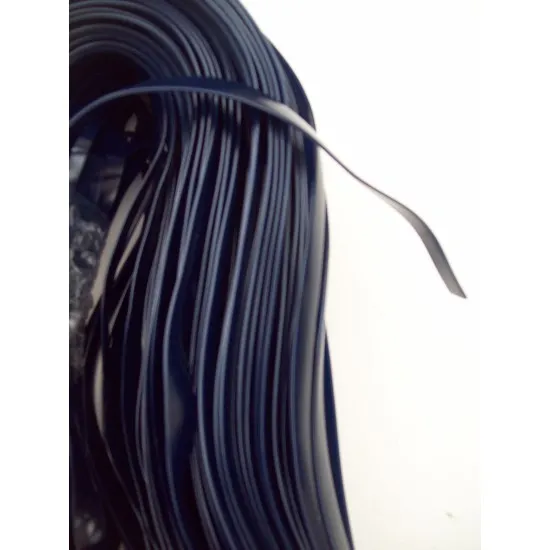 Navy Blue flat Screw Cover Herzim Strip flat infill 14mm wide per mtr Caravan Motorhome SC247Q