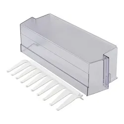 Dometic Fridge door Shelf bin Bottom 207999526 was 289078664  sc35B10