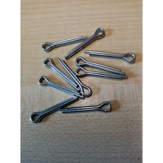 Split Pins Cotter Lock Retaining Pin Steel Zinc plated