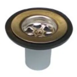 Sink Drain Stainless steel top Vertical Waste no plug Caravan Motorhome 1 1/4 - 28mm SC423D