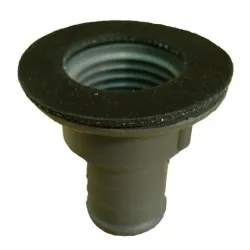 Sink Waste Washer matt black Finish 3/4" od 44.72mm id 25.19 caravan Motorhome SC423ZG