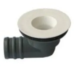 Sink Drain waste 3/4 right angles white top no plug Caravan SC423O