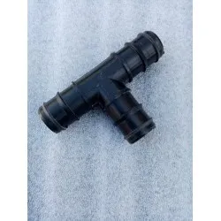 PUSH FIT WASTEWATER PIPE T HOSE CONNECTION CARAVAN MOTORHOME 28mm SC424P