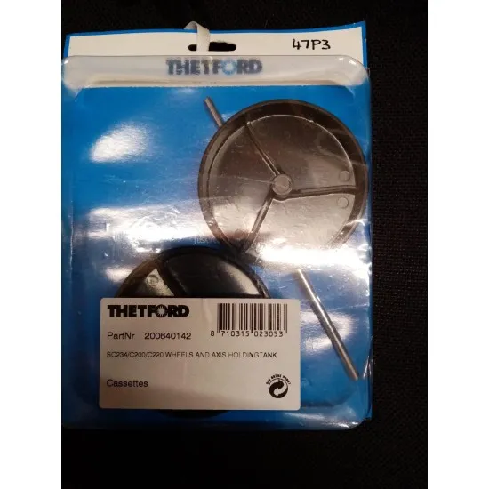 Thetford Toilet SC234 C200 C220 Wheels Axle For Holding tank Caravan Motorhome 200640142 SC47P3