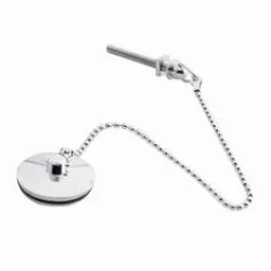 replacement Chrome plug Chain Stay Caravan Motorhome 1 1/4 SC423E